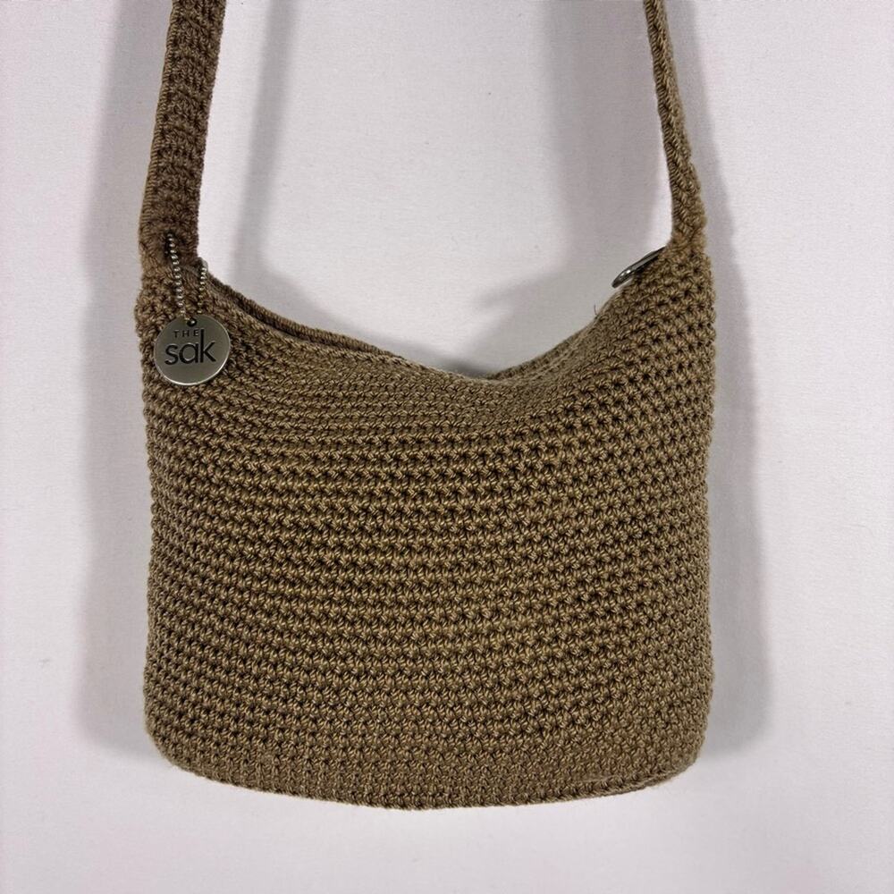 The Sak Brown Crochet Crossbody Bag Bin10